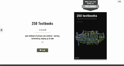 Desktop Screenshot of 250textbooks.pressbooks.com
