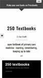 Mobile Screenshot of 250textbooks.pressbooks.com