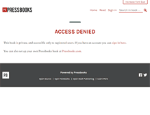 Tablet Screenshot of ifbook.pressbooks.com